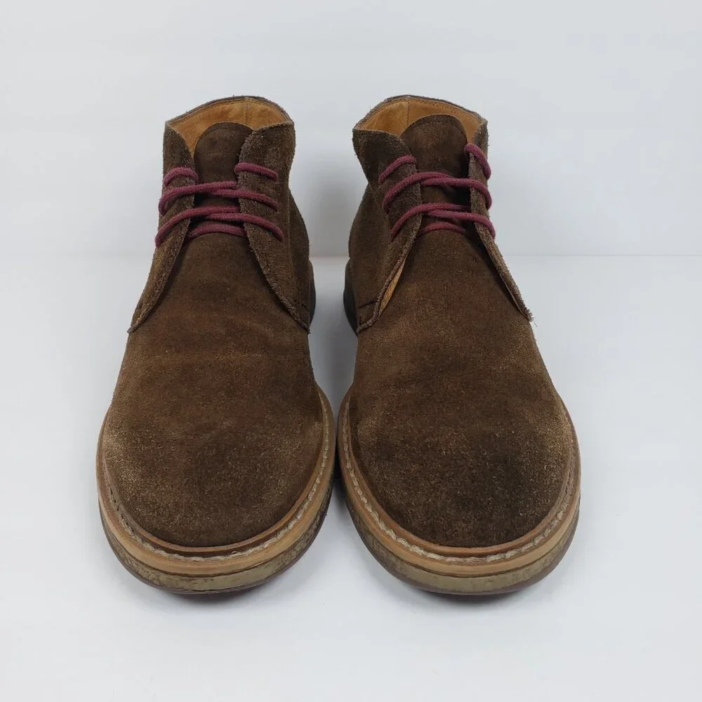 1901 Canyon Mens Size 9 Brown Suede Formal Casual Chukka Boots Shoes